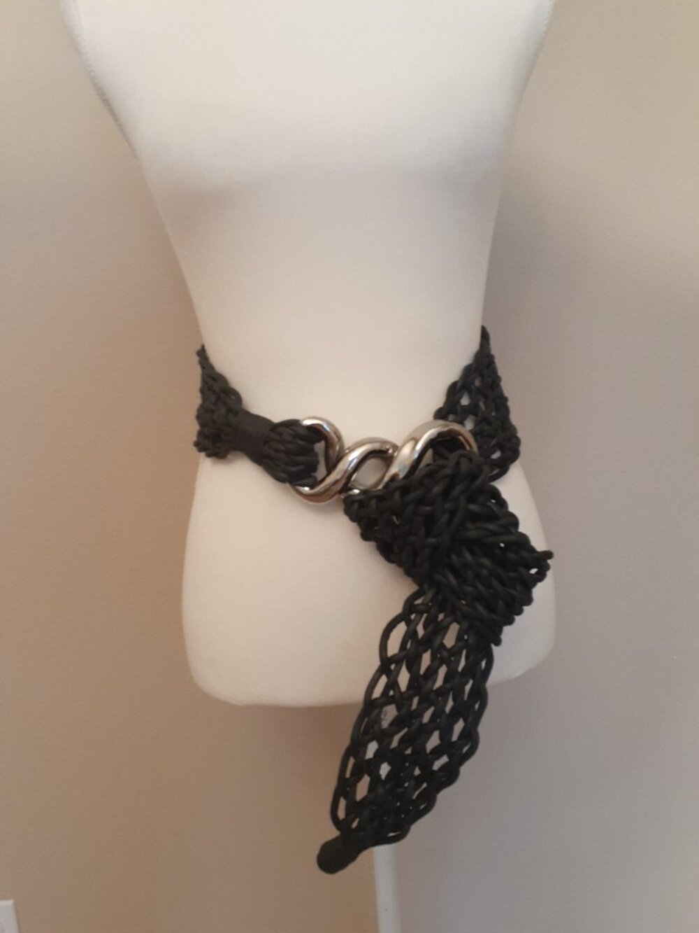 Vintage Woven Knot Belt